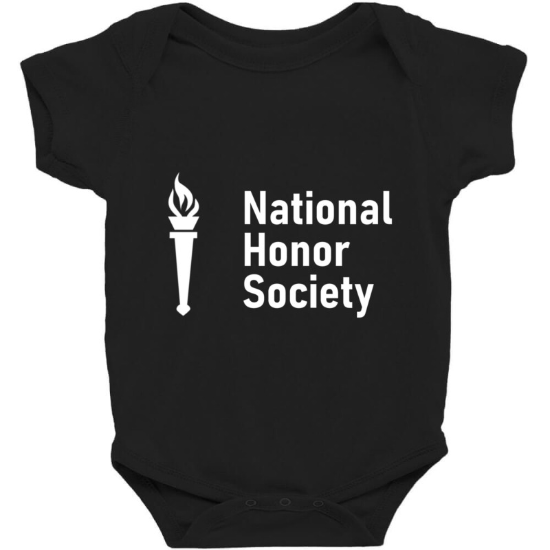 National Honor Society Scholastic Torch Baby Bodysuit | Artistshot