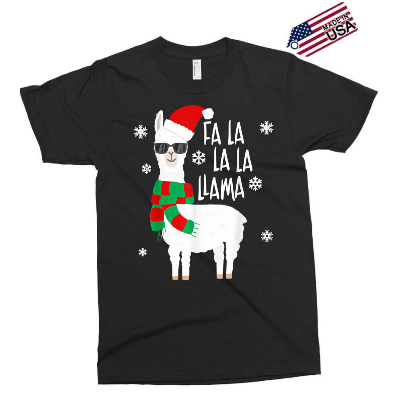 Fa La La Llama   Funny Falala Llama Christmas T Shirt Exclusive T-shirt | Artistshot