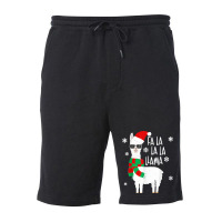 Fa La La Llama   Funny Falala Llama Christmas T Shirt Fleece Short | Artistshot