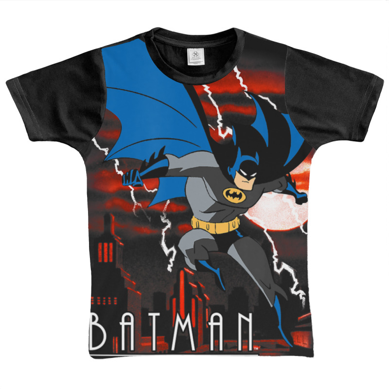 B.at.man Animated Lightning Strikes Graphic Youth T-shirt by beargoalcatcow | Artistshot