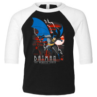 B.at.man Animated Lightning Strikes Toddler 3/4 Sleeve Tee | Artistshot