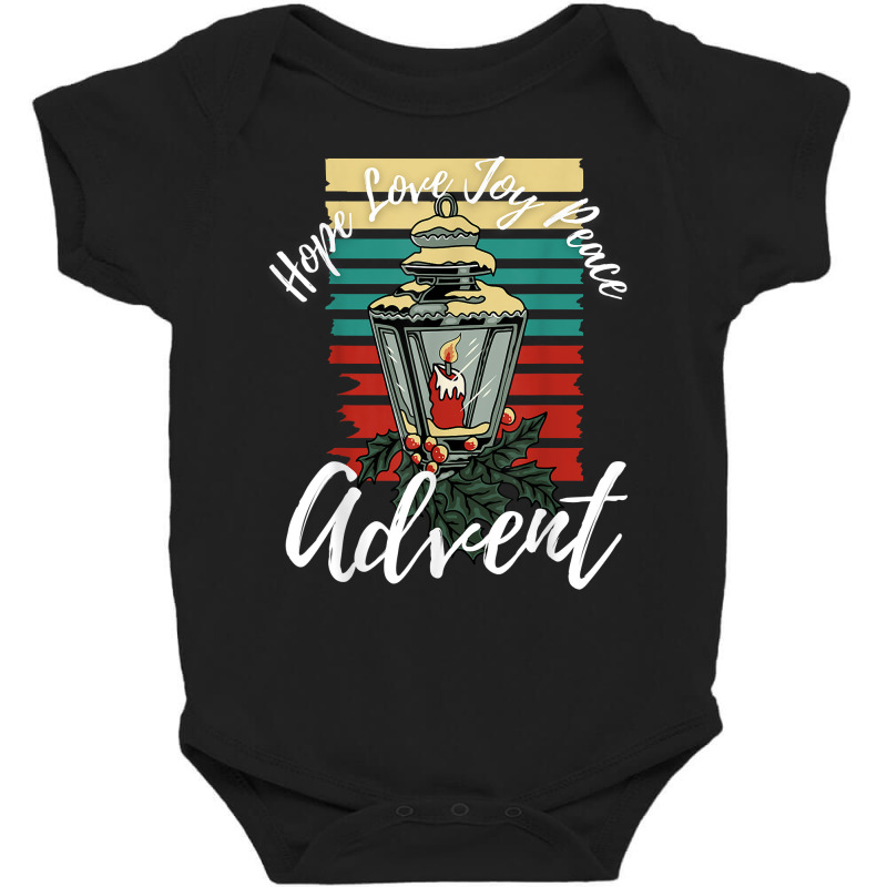 Christian Christmas, Hope Joy Love Peace, Reason For Season T Shirt Baby Bodysuit by cm-arts | Artistshot