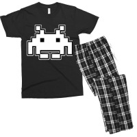 Classical Space Invader Men's T-shirt Pajama Set | Artistshot