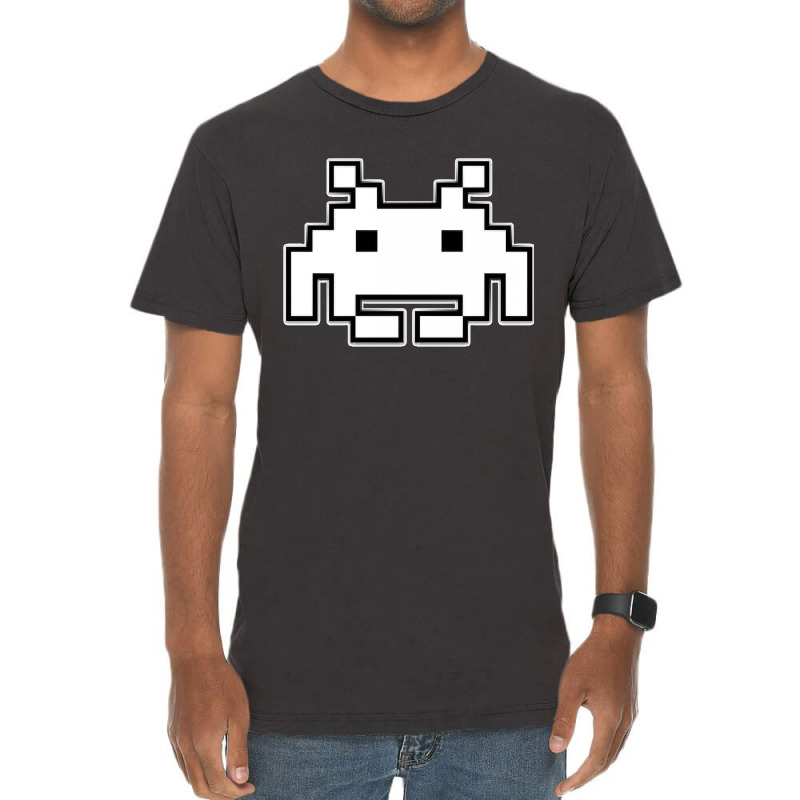 Classical Space Invader Vintage T-Shirt by MarlonChristopherMoyer | Artistshot