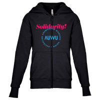 Solidarity Funny Youth Zipper Hoodie | Artistshot