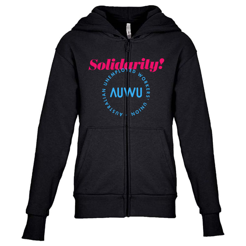 Solidarity Funny Youth Zipper Hoodie by janai quana | Artistshot