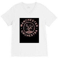 Manchester Orchestra (5) V-neck Tee | Artistshot