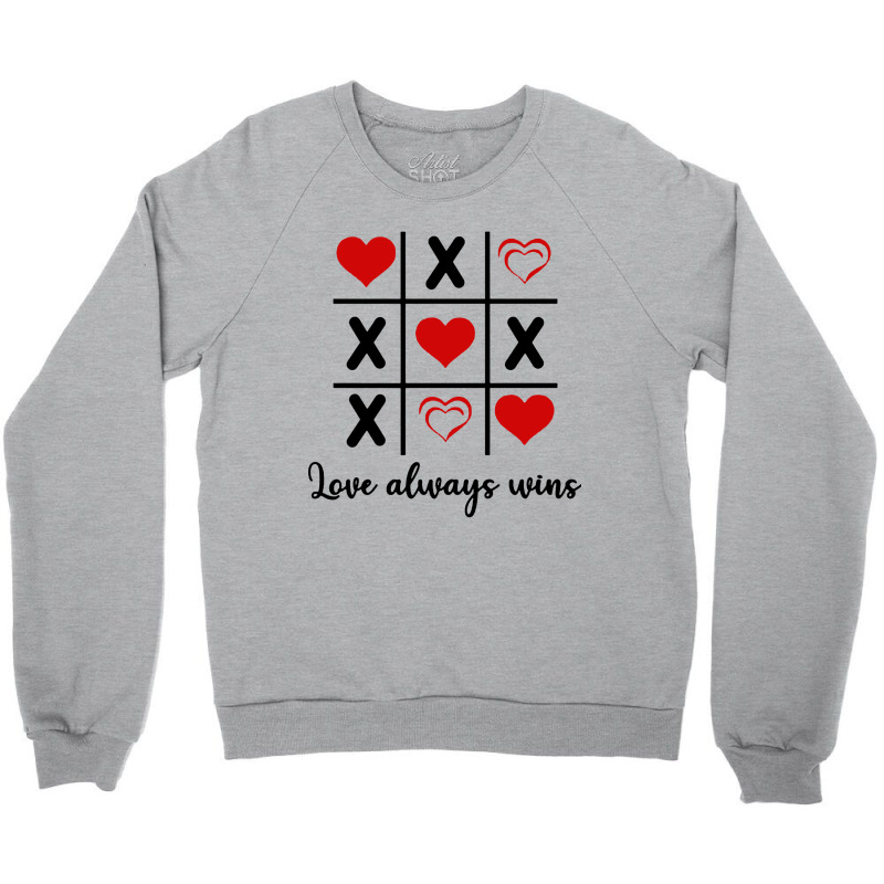 Love Always Wins Crewneck Sweatshirt | Artistshot