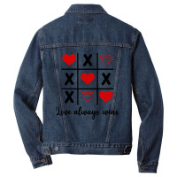 Love Always Wins Men Denim Jacket | Artistshot