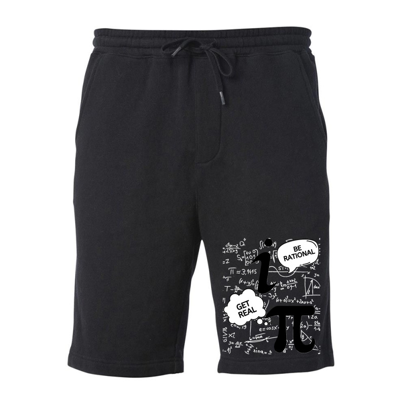 Be Rational Get Real Fleece Short by cm-arts | Artistshot