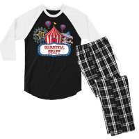 Carnival Staff For Circus Event Staff & Ringmaster Lover T Shirt Men's 3/4 Sleeve Pajama Set | Artistshot