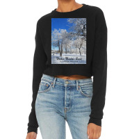 Winter Wonderland Goat Island, New York 2017 T Shirt Cropped Sweater | Artistshot