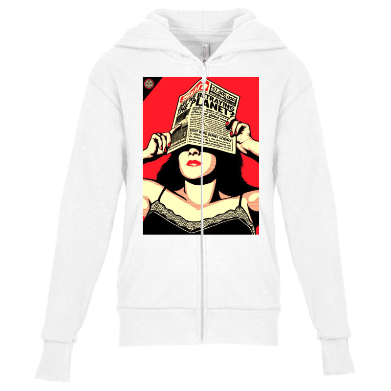 Fairey The Planets Youth Zipper Hoodie | Artistshot