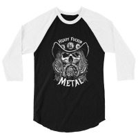 Heavy Fuckin Metal 3/4 Sleeve Shirt | Artistshot