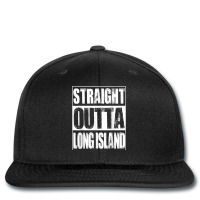 Vintage Straight Outta Long Island New York Gift Printed Hat | Artistshot