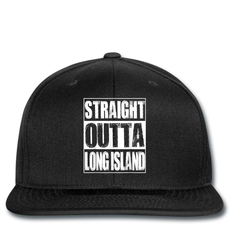 Vintage Straight Outta Long Island New York Gift Printed hat by StarActon | Artistshot