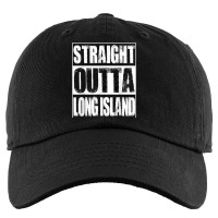 Vintage Straight Outta Long Island New York Gift Kids Cap | Artistshot