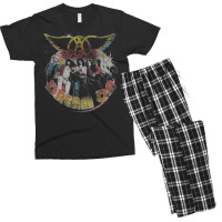 Ae.ro.smith Dream On Portrait Men's T-shirt Pajama Set | Artistshot