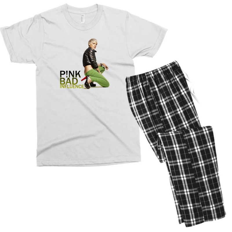 Pink P!nk Men's T-shirt Pajama Set by nonabenik | Artistshot