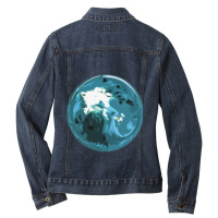 Blossom31 Ladies Denim Jacket | Artistshot