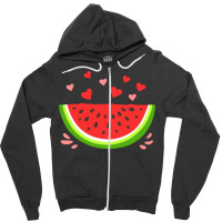 Watermelon  Shirt Watermelon Slice   2207 Zipper Hoodie | Artistshot