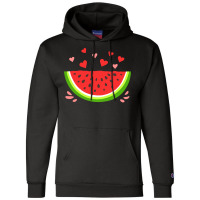 Watermelon  Shirt Watermelon Slice   2207 Champion Hoodie | Artistshot