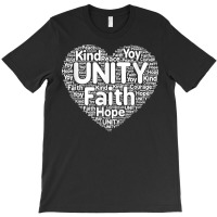 Unity Day Orange Shirt Heart Anti Bullying Kindness Teacher T Shirt T-shirt | Artistshot