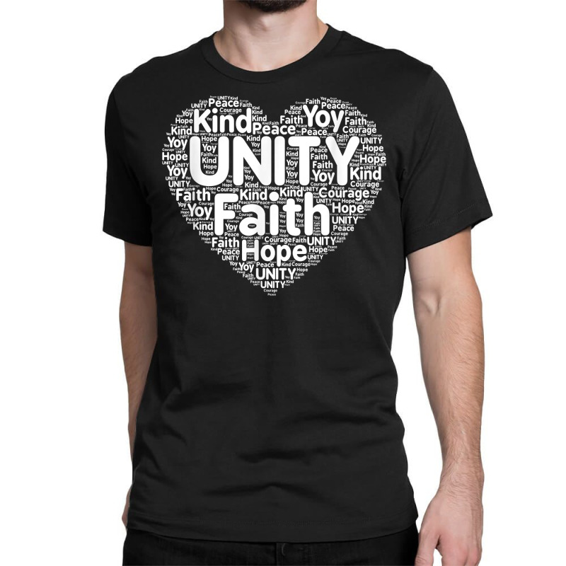 Unity Day Orange Shirt Heart Anti Bullying Kindness Teacher T Shirt Classic T-shirt | Artistshot