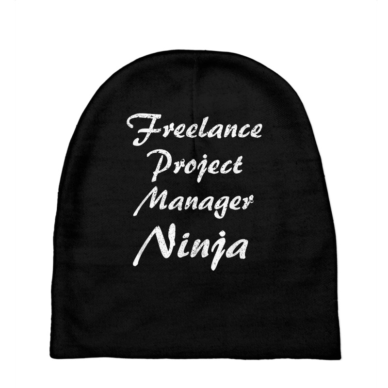 Freelance Project Manager Tshirt Occupation Work T Shirt Baby Beanies by phillidarsz | Artistshot