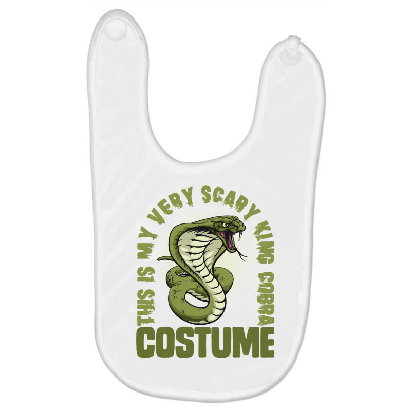 This Is My Very Scary King Cobra Costume, Halloween Snake Long Sleeve Baby Bibs | Artistshot