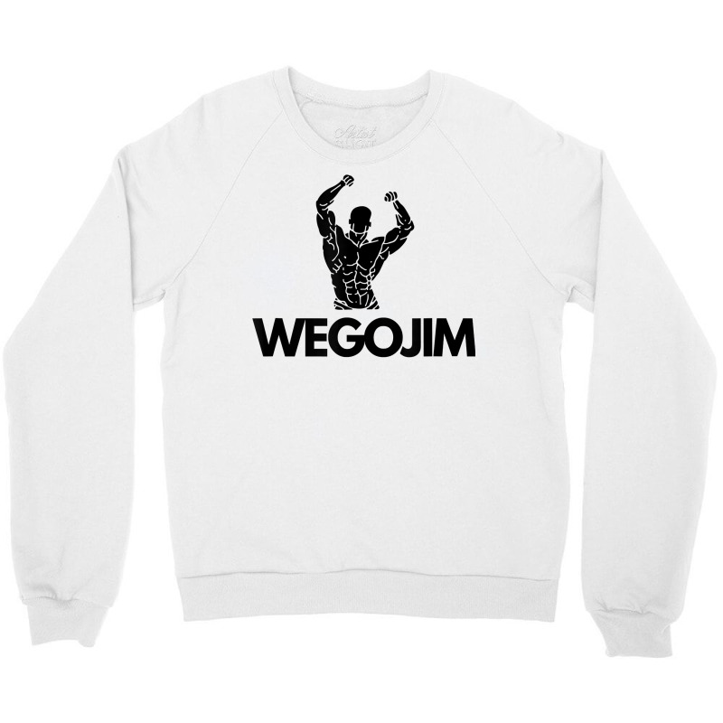 Wegojim Oversized Mens Gym Pump Cover Workout Gym Bro T Shirt Crewneck Sweatshirt by pofijinashu | Artistshot