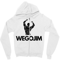 Wegojim Oversized Mens Gym Pump Cover Workout Gym Bro T Shirt Zipper Hoodie | Artistshot