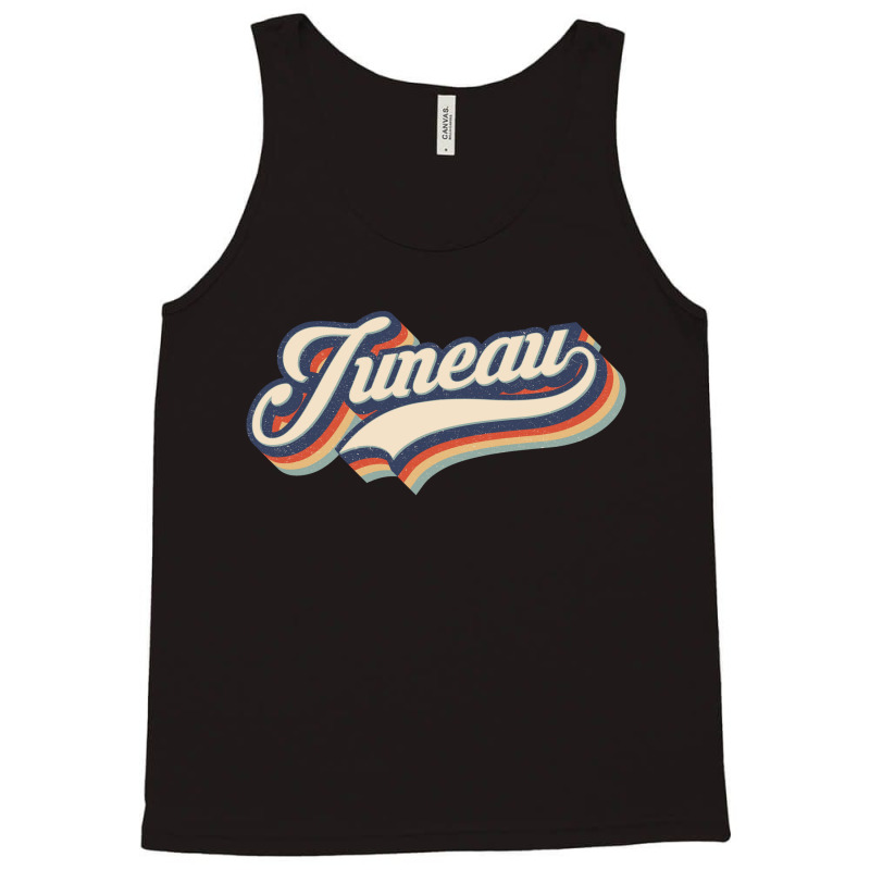 I Love Juneau City Usa Retro Vintage Tank Top by HydraAntBoxing | Artistshot