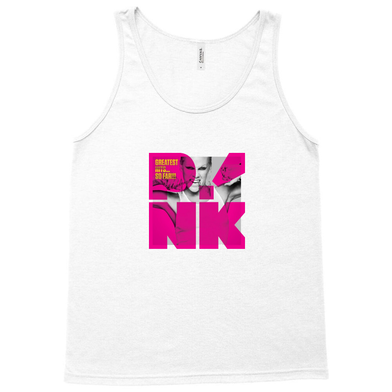 Pink P!nk Tank Top by nonabenik | Artistshot