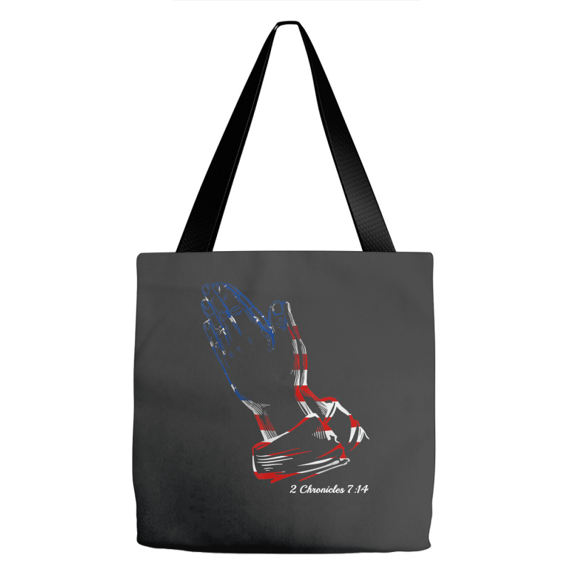 Christians Pray For America 2 Chronicles 714 Praying Hands Tote Bags | Artistshot