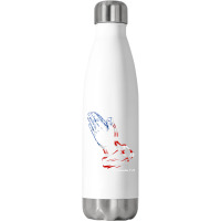 Christians Pray For America 2 Chronicles 714 Praying Hands Stainless Steel Water Bottle | Artistshot