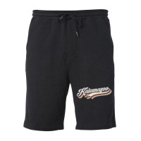 I Love Kalamazoo City Usa Retro Vintage Fleece Short | Artistshot