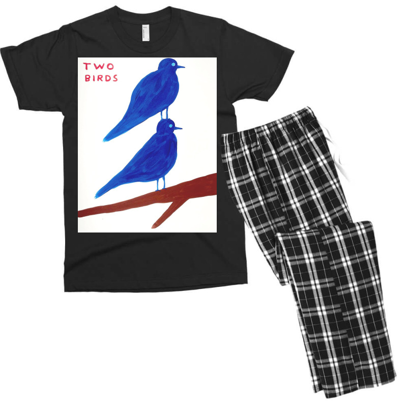 David Two Bird Men's T-shirt Pajama Set | Artistshot