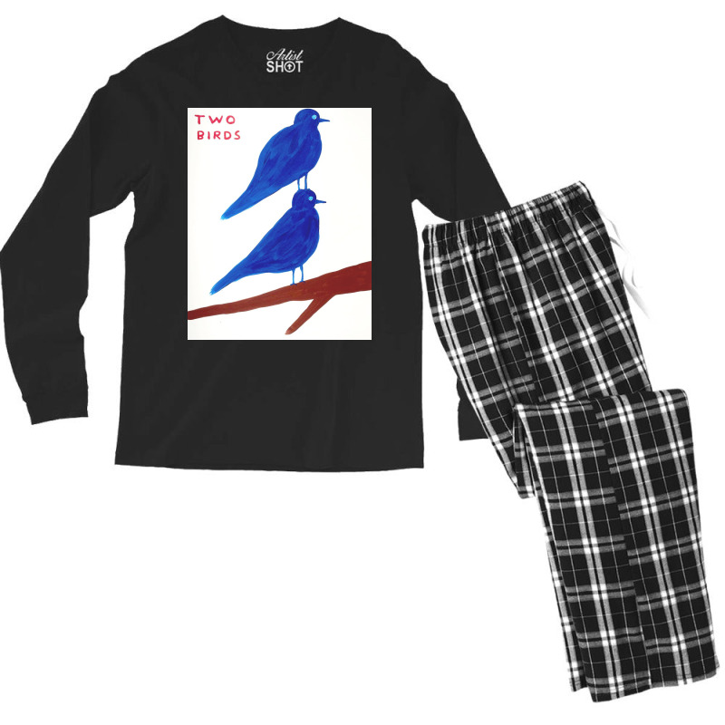 David Two Bird Men's Long Sleeve Pajama Set | Artistshot