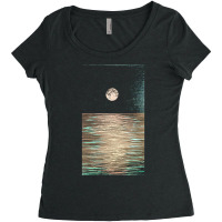 Ocean T  Shirt Moonlit Sea T  Shirt Women's Triblend Scoop T-shirt | Artistshot