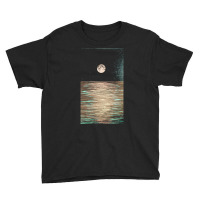 Ocean T  Shirt Moonlit Sea T  Shirt Youth Tee | Artistshot