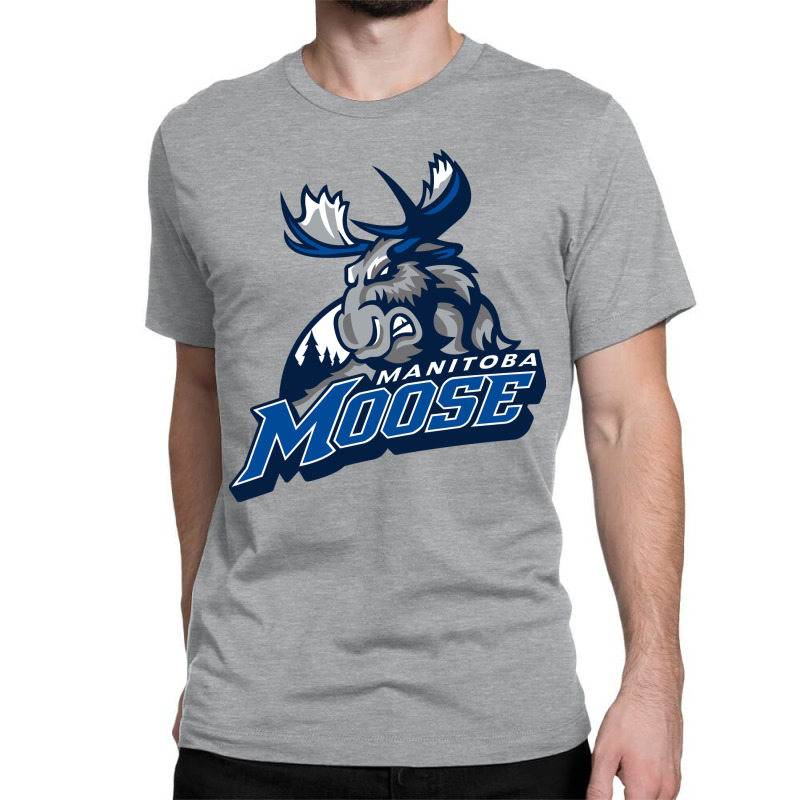 The-manitoba-moose-hockey Classic T-shirt | Artistshot