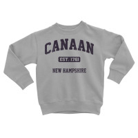 Womens Canaan New Hampshire Nh Vintage State Athletic Style V Neck T S Toddler Sweatshirt | Artistshot