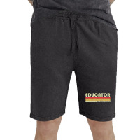 Educator Job Title Profession Birthday Worker Vintage Short | Artistshot