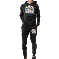 Retro Bald Eagle Framingham Massachusetts Vintage Limited Edition Hoodie & Jogger Set | Artistshot