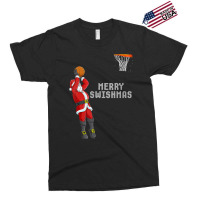 Womens Funny Merry Swishmas Christmas Basketball Player V Neck T Shirt Exclusive T-shirt | Artistshot