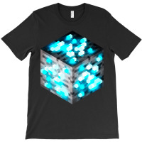 Block Diamond Ore 3d T-shirt | Artistshot