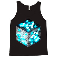 Block Diamond Ore 3d Tank Top | Artistshot