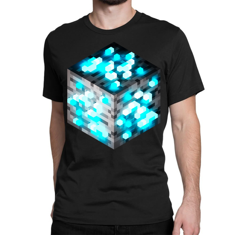 Block Diamond Ore 3d Classic T-shirt by Koenig Bridget | Artistshot