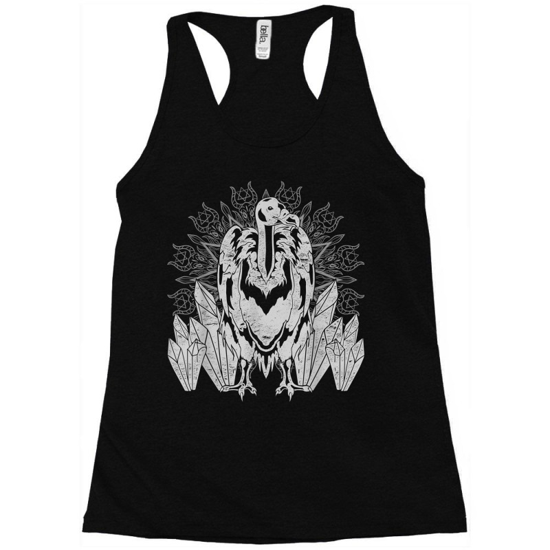 Crystals Ruppells Griffon Scavenger Bird Animal Vulture Racerback Tank by Outpost | Artistshot